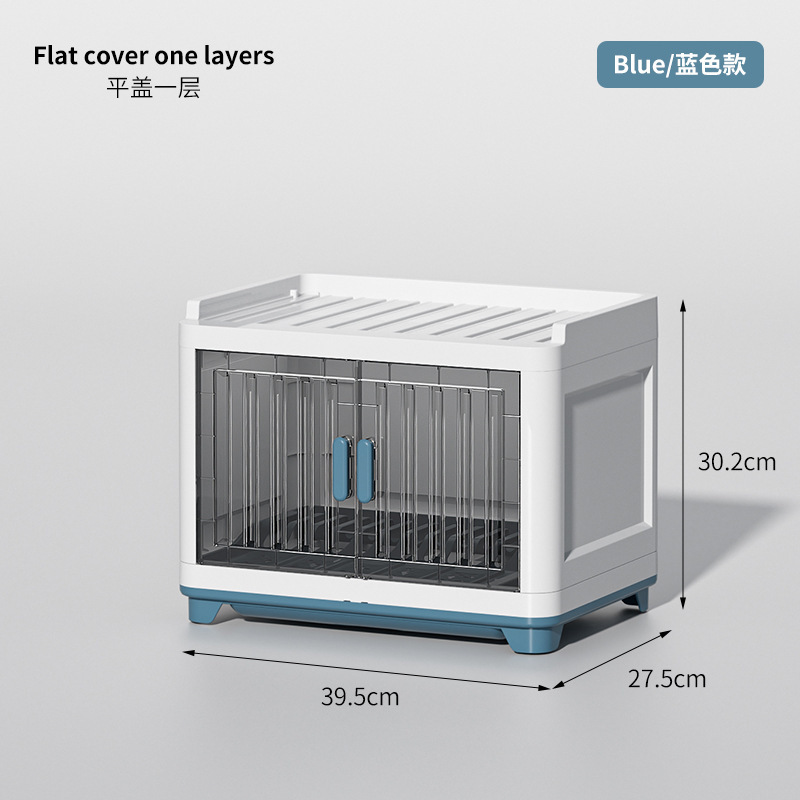Escurridor de platos de cocina y estante de almacenamiento para palillos, escurridor de platos elevado, caja de almacenamiento de vajilla extraíble, estante de almacenamiento