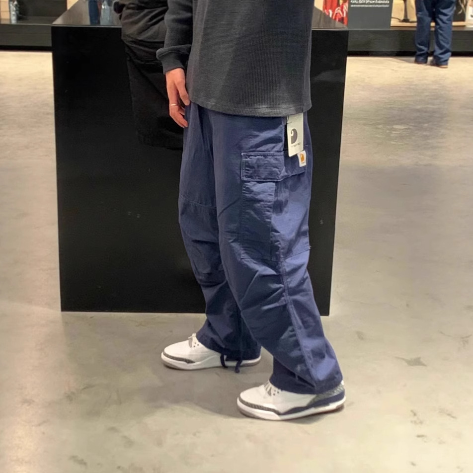 High-Quality Car Kaha Wide Version Thin Cargo Pants Outdoor Casual Sports Trendy Mountain Style Retro Unisex