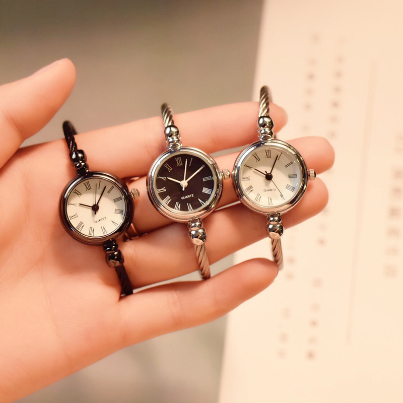 Casual Women's Watch Small Fresh Watch Student K-Style Simple Trendy Ulzzang Bracelet Style Female Student