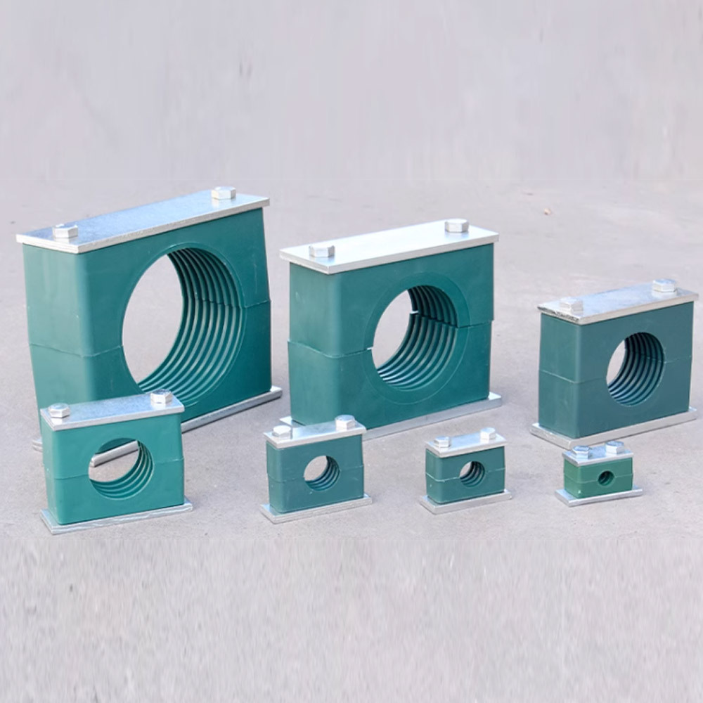 重型塑料管夹 油管管夹管卡 固定件 液压管夹 船用管夹
