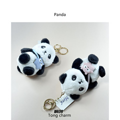 本物のかわいいパンダペンダント景勝地人形パンダ人形パンダボールぬいぐるみガールフレンドギフト卸売
