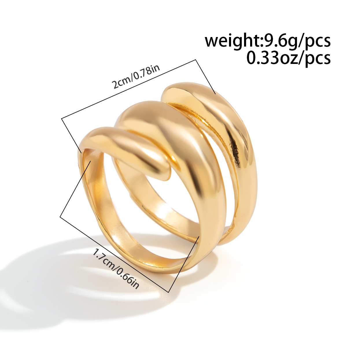 10g Weight Rings Classification Adjustable Ring Size 1 Piece Quantity Holiday Occasion Imitation Pearl, Alloy Material Waves, Flower Pattern 2025 Spring and Summer Season Women's Gender Plating Design Glam, Exaggerated Style Glam Exaggerated Waves Flower Imitation Pearl Alloy Plating Women's Rings 3