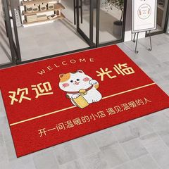 ウェルカムドアマット、業務用オープニングカーペット、ホテル専用屋外ウェルカムドアワイヤーリング、洗濯不要のフットマット