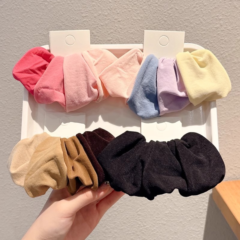 Dopamina máscara de color para niños anillo de cabello cuerda de cabeza chica cola de caballo cuerda de cabeza elástica no adornos de cabello al por mayor