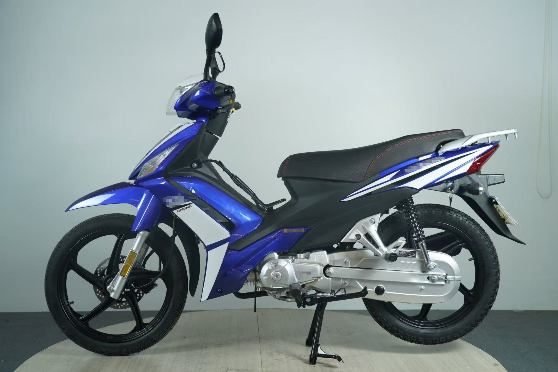 Cross-Border Kavaki Two-Wheeled Fuel-Powered Motorcycle, Vintage Underbone Motorcycle, Kawasaki Fuel-Efficient Two-Wheeler