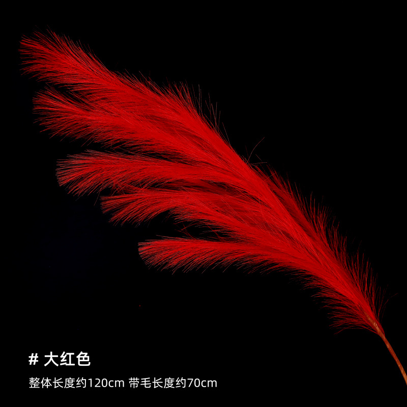 Red red inmortalidad flores materiales de fuegos artificiales flores secas flores flores de lanterna flor plumage ramo de decoración hecha a mano DIY lote de materiales