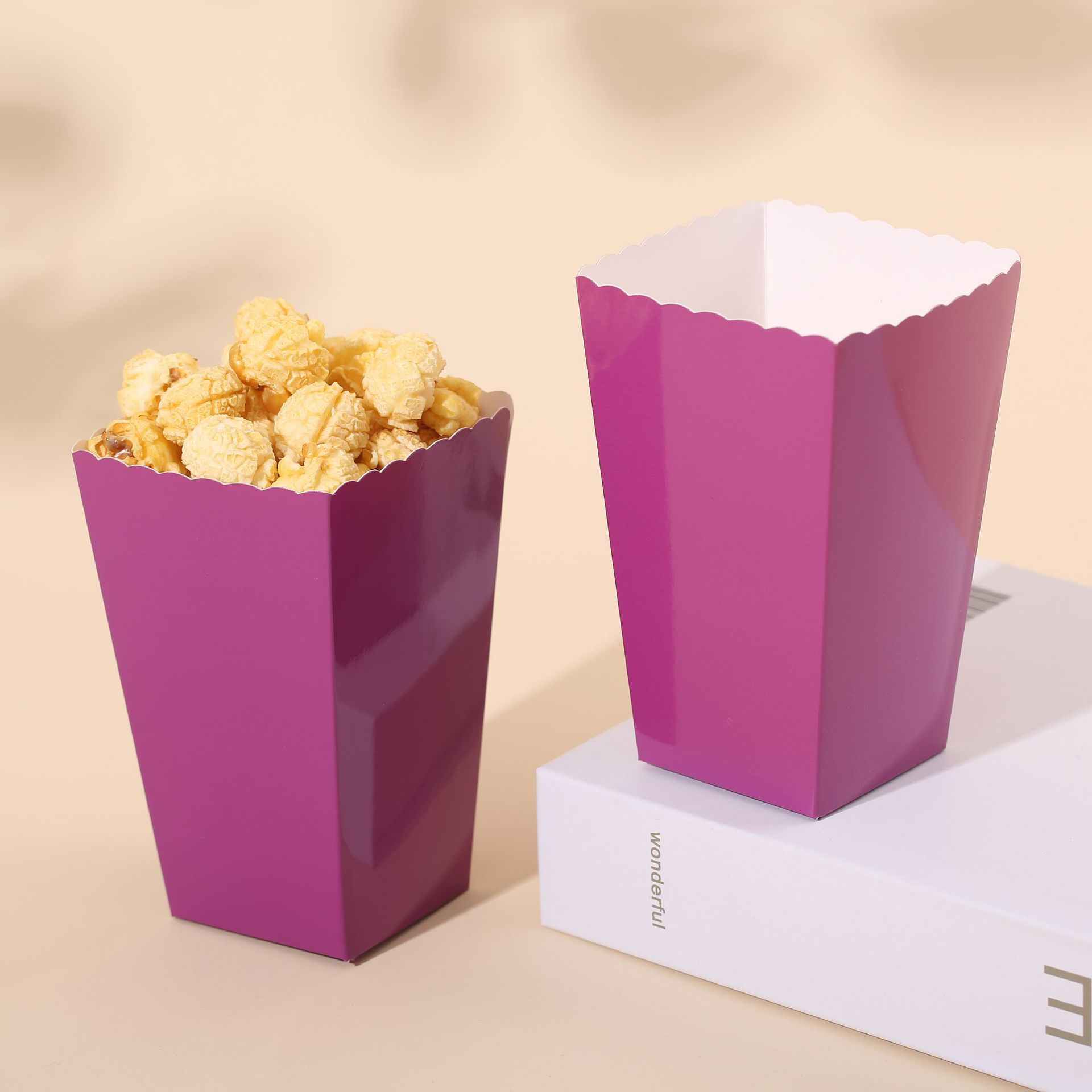 5x7x11.5cm; 보라색; 판지