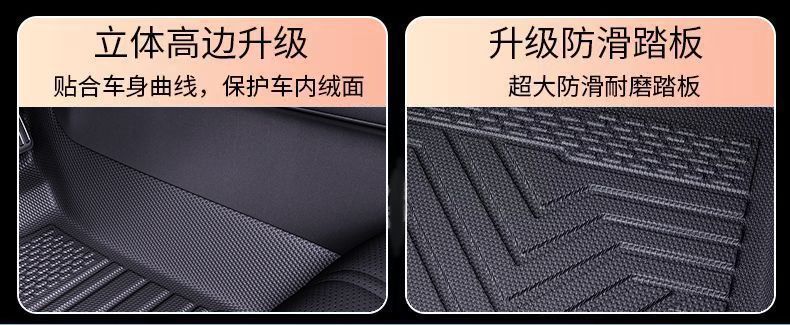TPE Car Floor Mats Full Surround for Specific Car Models