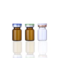 Оптовая оптовая продажа контроля со стяком стеклянная бутылка 5ml бутылка XСилин прозрачная бутылка антибиотика бутылка для сырой жидкости лиофилизированный порошок бутылка