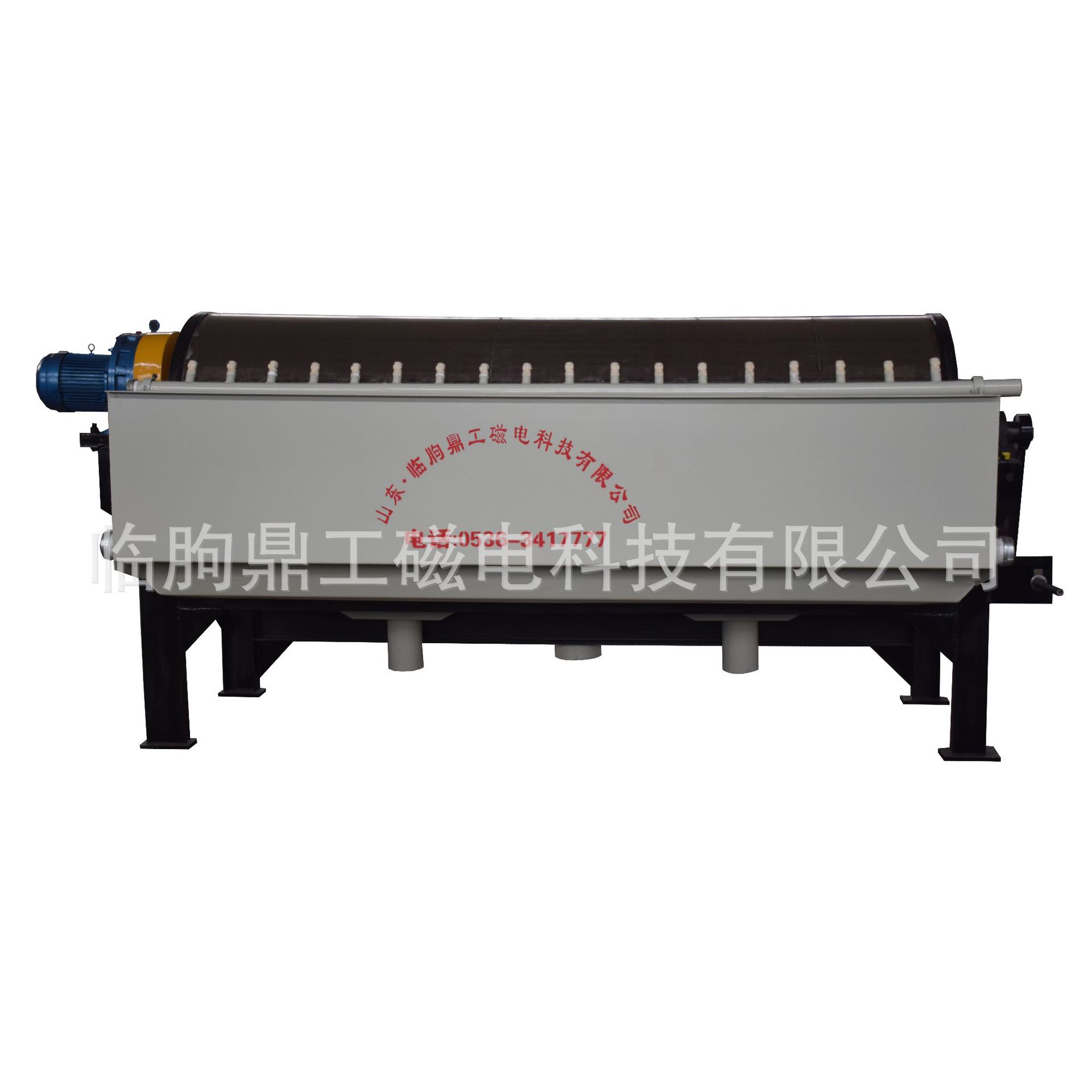 强磁湿式磁选机 高效磁选机 回收率高 磁场强 鼎工磁电厂家