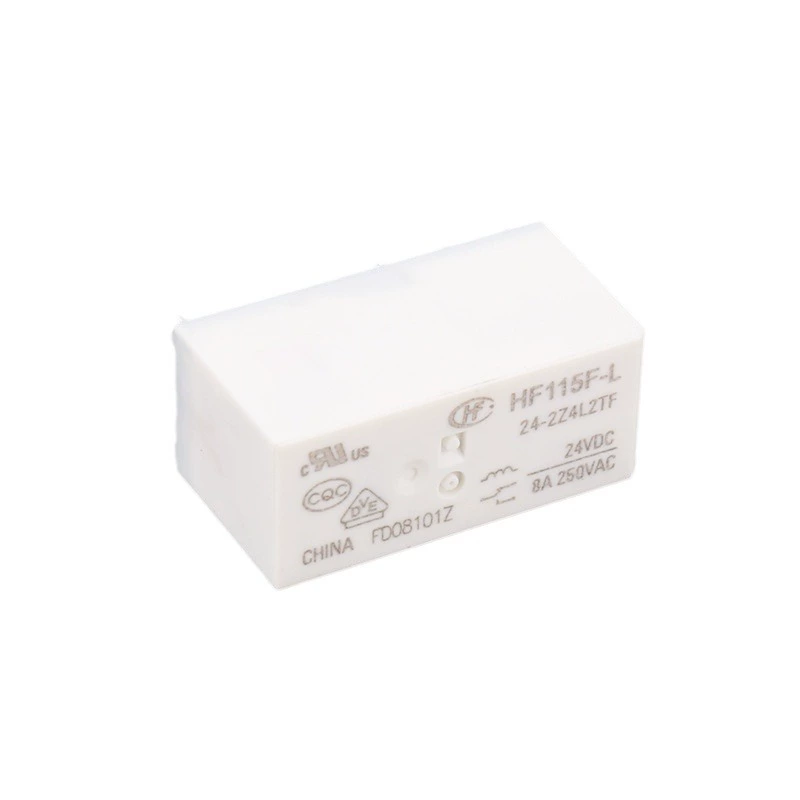 HF115F-L 24-2Z4L2TE маленький мощный релеHongfa реле двойной катушки магнитное запирающееся