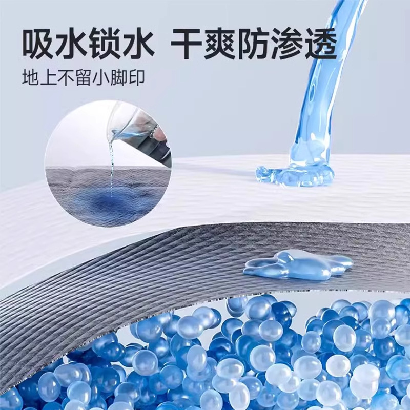 Pañales para perros, almohadillas para mascotas, pañales absorbentes desechables de golden retriever, pañales grandes, desodorización, almohadillas de papel higiénico para inodoros