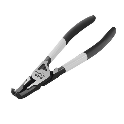 Cross-border industrial-grade spring clip pliers, retaining ring pliers 7-inch inner and outer bending ring clip pliers shaft spring straight head clip pliers wholesale