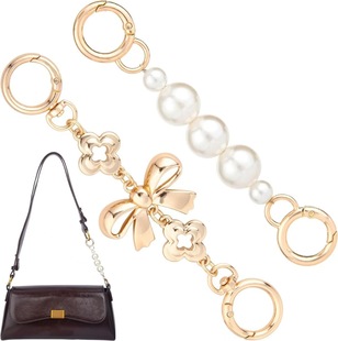 Bag Extension Chain Mahjong Bag Shoulder Accessories Replacement Chain Modification Hanging Extension Buckle Decorative Chain Underarm Bag