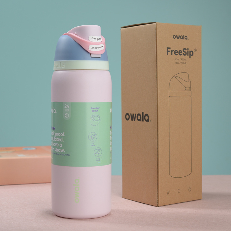 アマゾンの新型owala同タイプ保温カップ大容量宇宙ポット屋外真空運動水筒卸売り|undefined