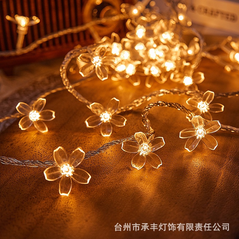 Lámpara de estrellas LED lámpara de color lámpara solar al aire libre camping atmósfera de navidad decoración lámpara de cadena de lámpara