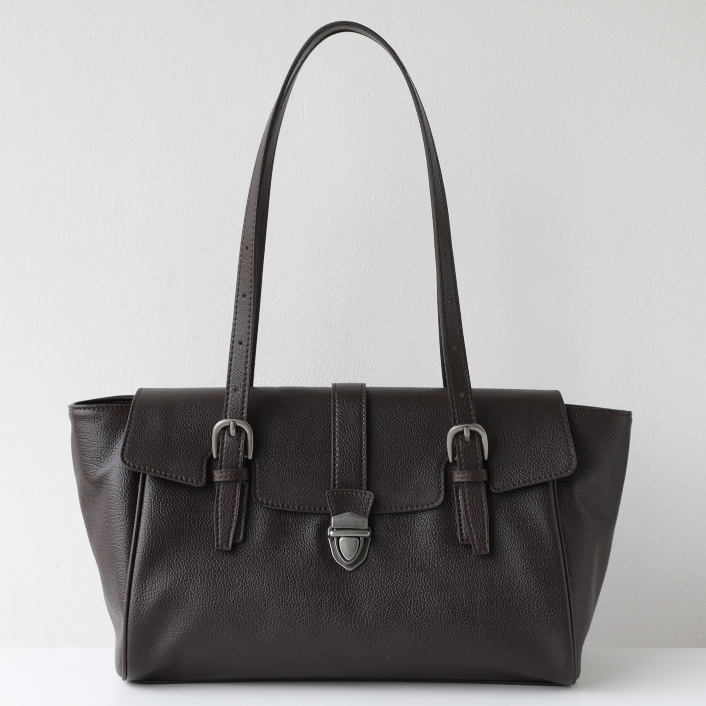 Niche New Style Baguette Bag For Women, High-End Casual Commuter Handbag, Retro Simple Shoulder Underarm Bag, Crossbody Bag - Thumbnail 6