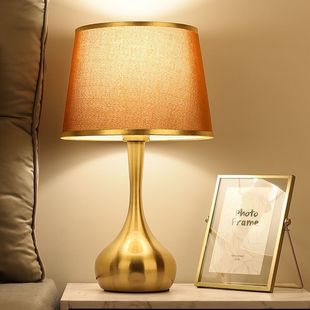 Nordic Bedside Lamp Bedroom Table Lamp Light Luxury Modern Simple Warm Romantic Home Post-modern Touch Sensor Lamp