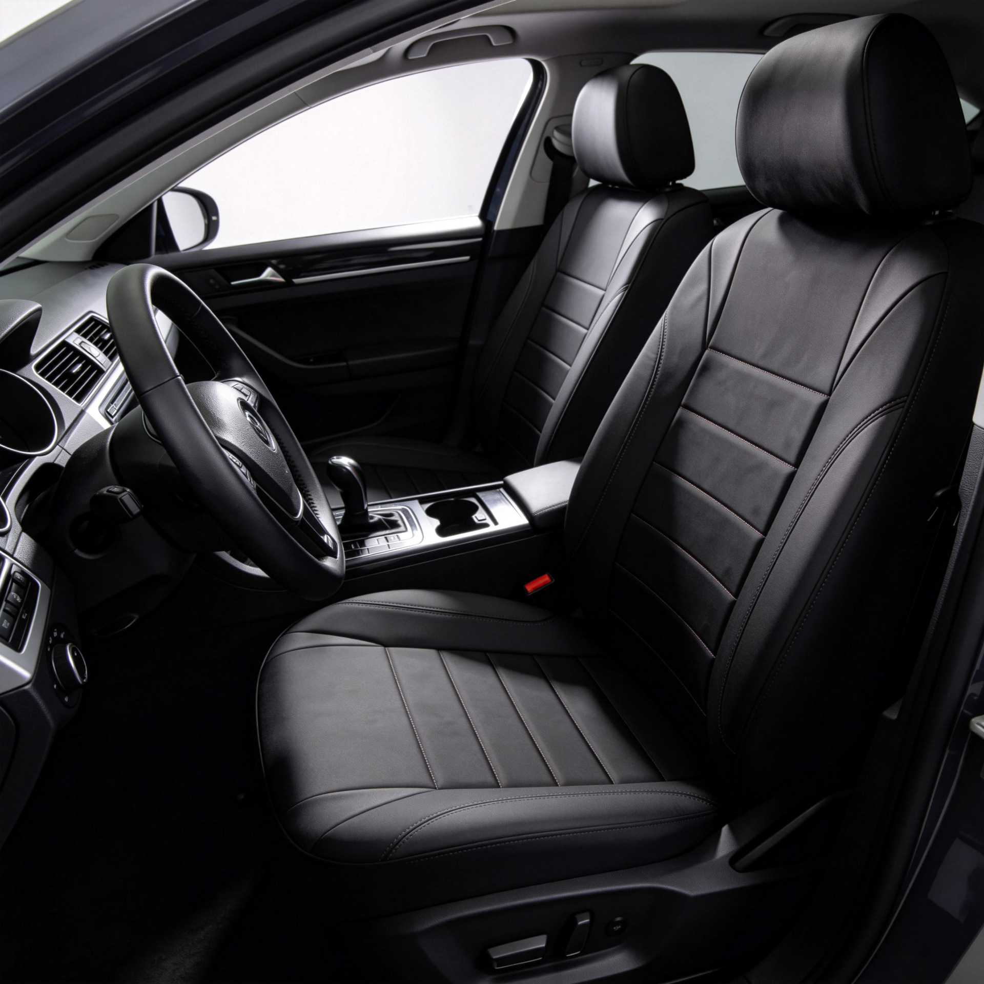 Cross-border foreign trade universal car seat covers 9-piece set with waistline design PU seat covers for Wish, AliExpress, eBay, full coverage