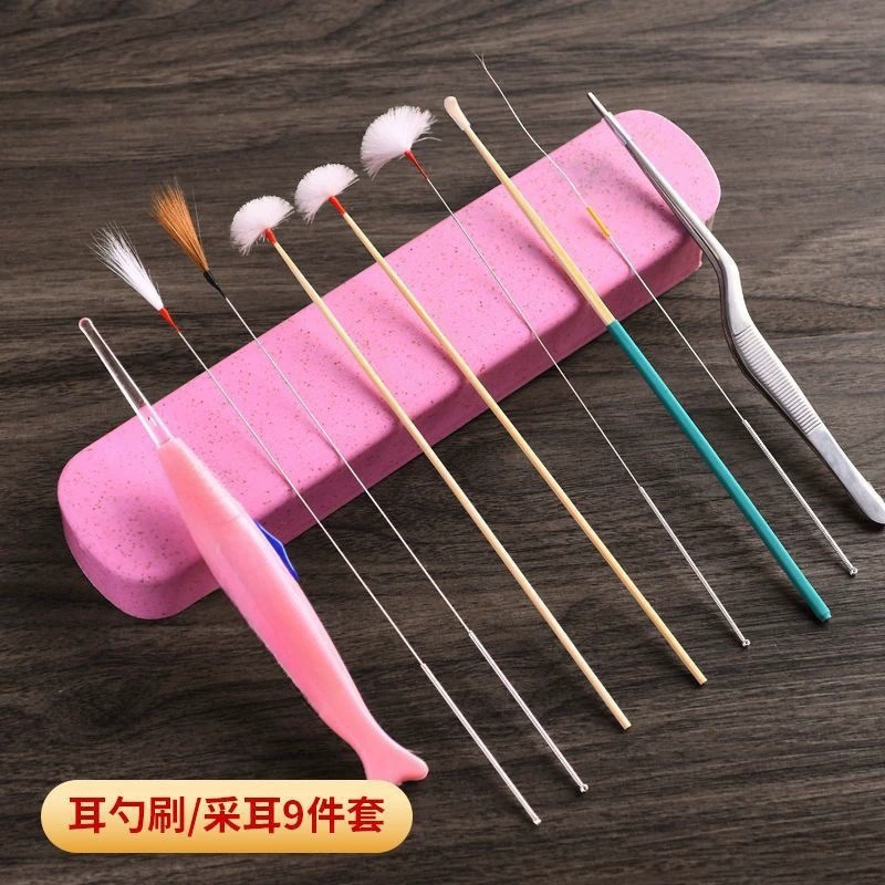 Инструменты для ушей, чтобы выкопать волосы на ушах, новый полный набор ушей