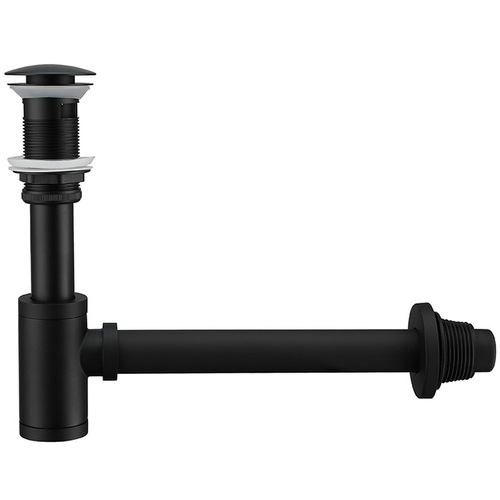 In-wall drain drain brass basin sewer pipe basin sewage pipe bounce air-proof deodorant overflow gold black