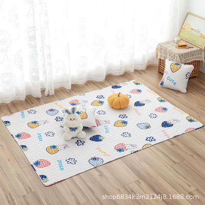 Floor Mat Pure Cotton Baby, Avtomobil döşəmə paspasları - sweetheart-strawberry-50135cm