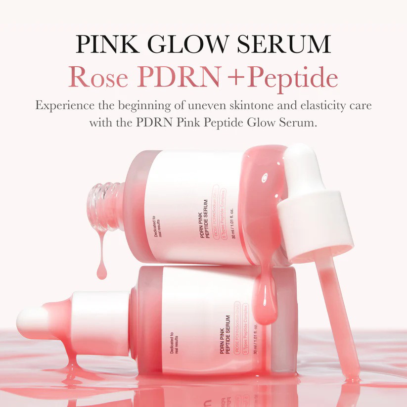 Sérum Facial con Péptidos Rosados PDRN 30ml Hidratante Iluminador image 5