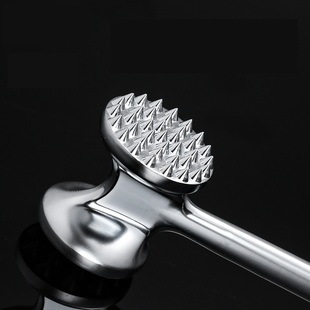 Ll Meat Tenderizer Hammer for Home Use, Beef Hammer, Tendon Breaker, Double-Sided Solid Meat Beater, Steak Pounder, Tenderizer