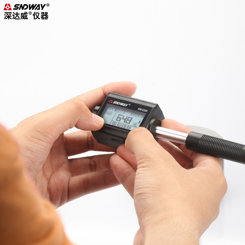 深达威手持里氏硬度计SW-6200便携式笔式金属硬度仪钢铁数显