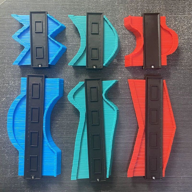 Схема контура нерегулярная шкала