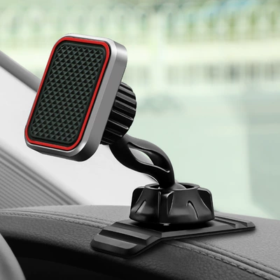 Car mobile phone bracket car magnetic suction patch suction plate strong magnet car central control navigation fixed support