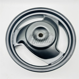 Moped pedal motorcycle accessories steel rim wheel frame haomai GY650 four-punch 50 Dayang running 50 rear wheel hub