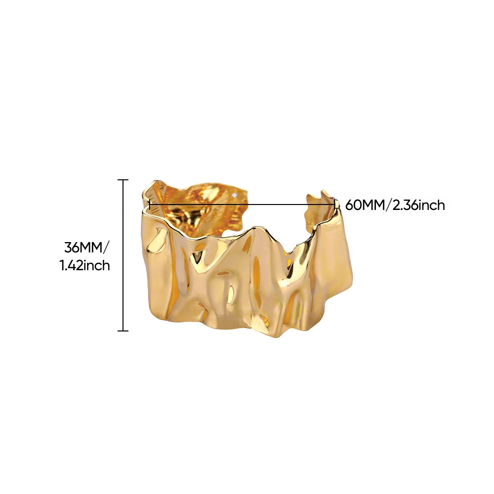 Vacaciones Estilo Clásico Color Sólido Hierro Brazaletes Venta Al Por Mayor display picture 3