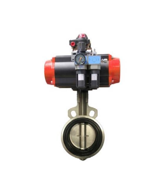 美国Honeywell霍尼韦尔气动蝶阀V8BFW16-400+PRA-100