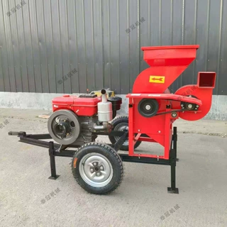 850型小型玉米脱粒机  电机柴油机两用 扒皮加脱粒一体机打棒子机