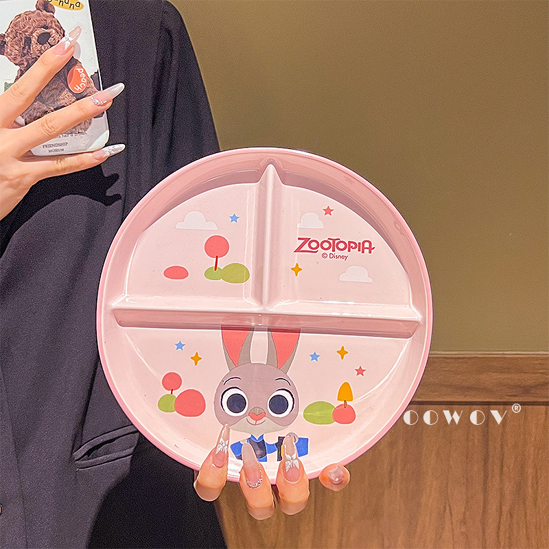 Zootopia Judy Nick Ceramic Plate for Home Use, High Aesthetic Value Children's Dinner Plate, Weight Loss Plate, Gift for Women Zootopia Judy Nick Ceramic Plate for Home Use, High Aesthetic Value Children's Dinner Plate, Weight Loss Plate, Gift for Women