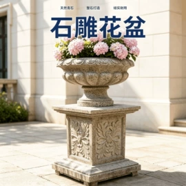 石雕;景观雕塑;景观石