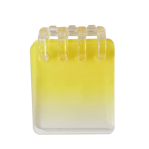 Anime Colorful Gradient Spiral Notebook Creative Cartoon Acrylic Student Desk Ornament Cute Decorative Item