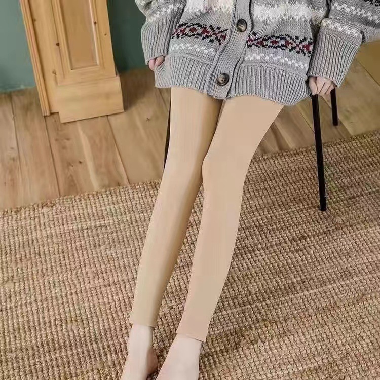 여성용 나인포인트 레깅스 스킨 컬러 [1켤레]
