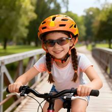 儿童青少年山地自行车头盔男孩女孩轮滑溜冰骑行安全半盔厂家批发
