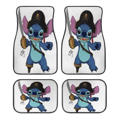 Universal Foot Pad, Hot-Selling Stitch Printed Car - f13001bz94-1-33444468cm-two-pairs-four-pieces-in-total