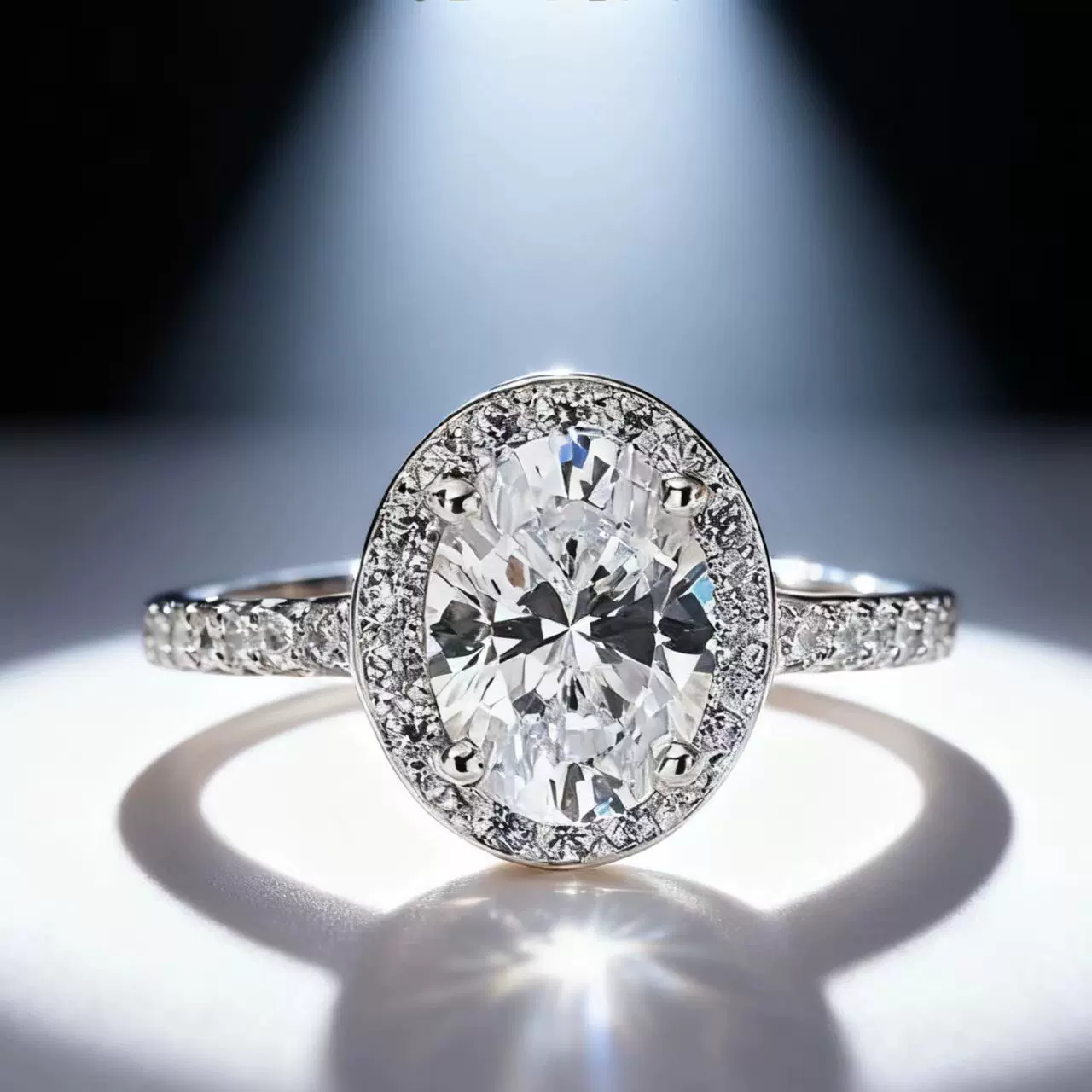 鸽子蛋莫桑钻经典款高碳钻戒指吊坠项链女式首饰套装直播手饰货源