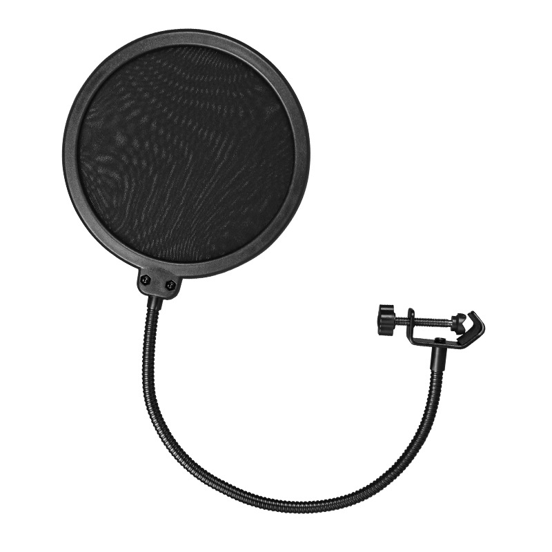 Pantalla anti-salpicaduras para micrófono, plástico, gran diámetro