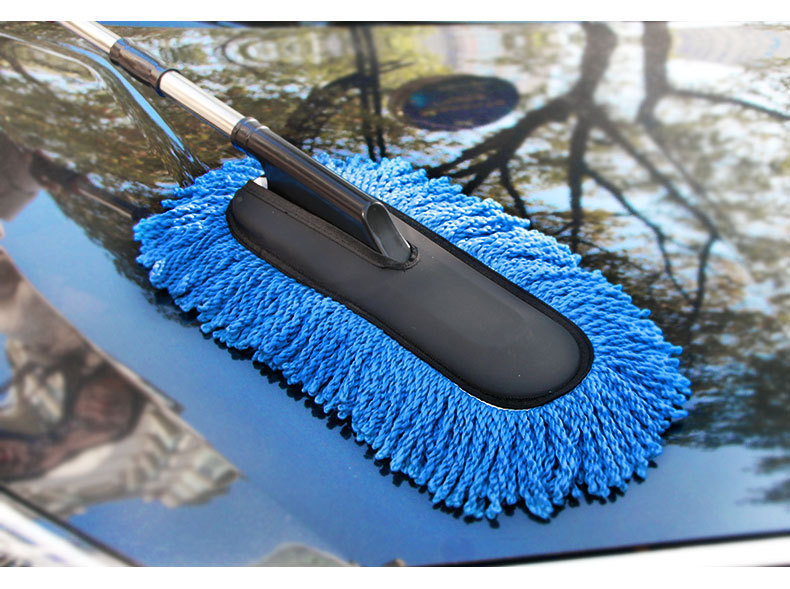 Auto Supplies Telescopic Nano Fiber Wax Dust Removal Car Duster Wipe Car Mop Car Brush Car Wash Cleaning Tool