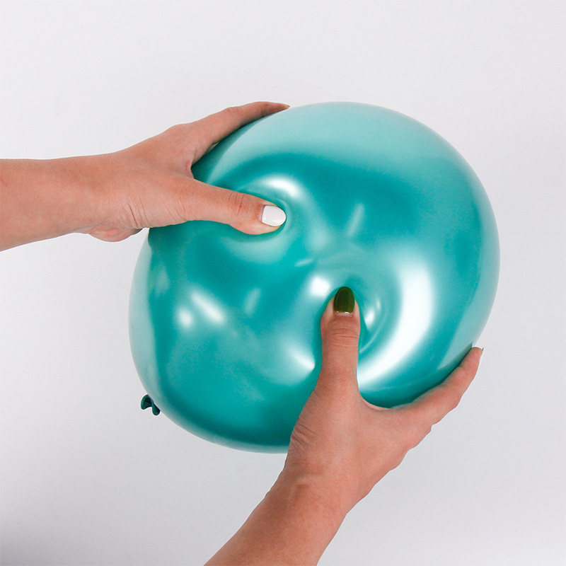 Internet Celebrity Thickened Metal Balloon Birthday Party Decoration Wedding Wedding Romantic Wedding Room Scene Layout Golden Balloon