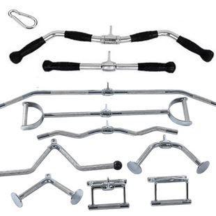 High Pull-Down Handle Strength Fitness Equipment Large and Small Bird Rowing V-Shaped Pull-Bar Gantry Accessories