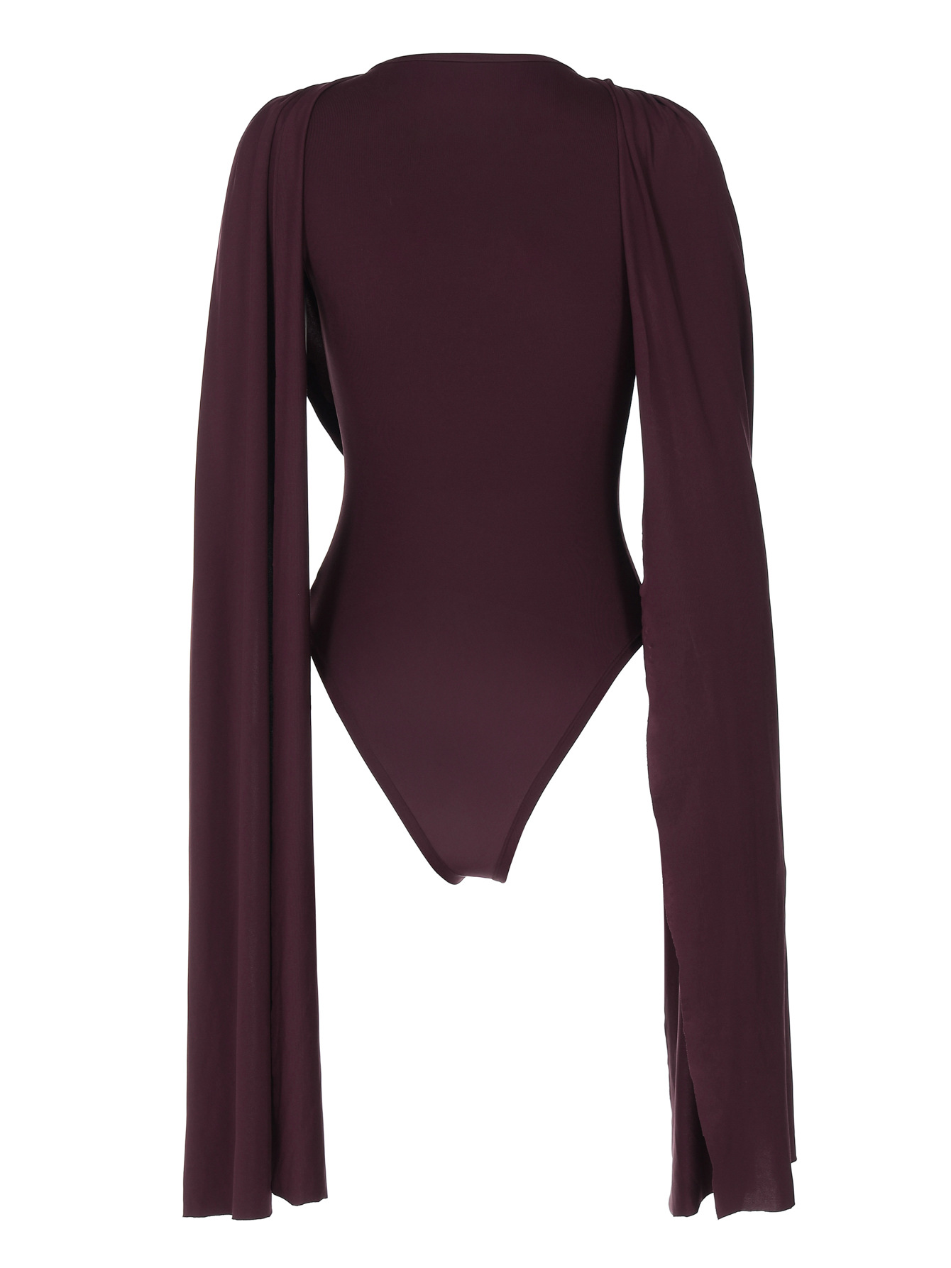 Women's High Waist Bodysuit Elegant Solid Colour Jumpsuit Romper_voghion.com