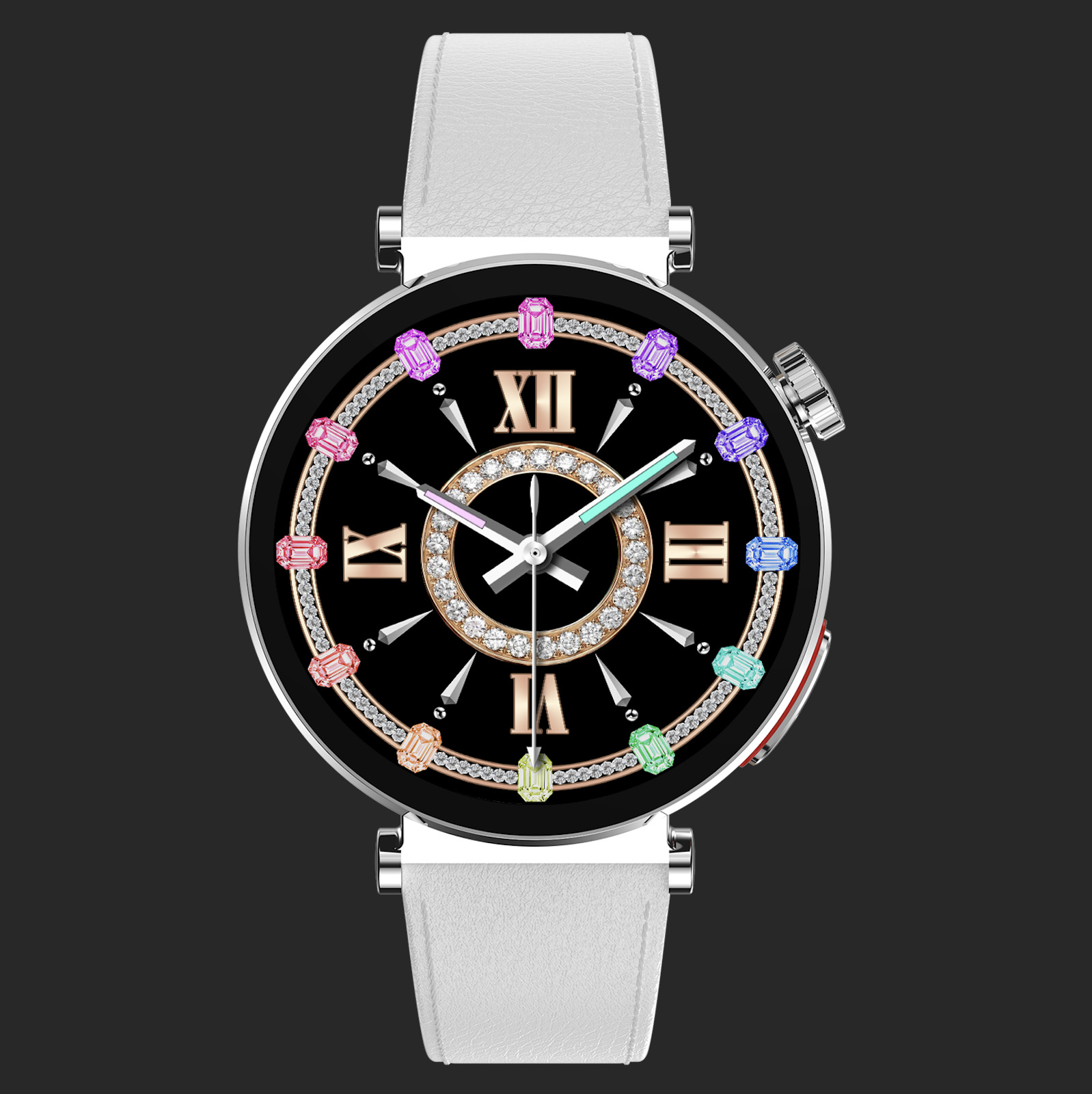 Women's Smart Watch Ecg Ecg Non-Invasive Blood Sugar Ai Diagnosis 1.27inch Bluetooth Calls