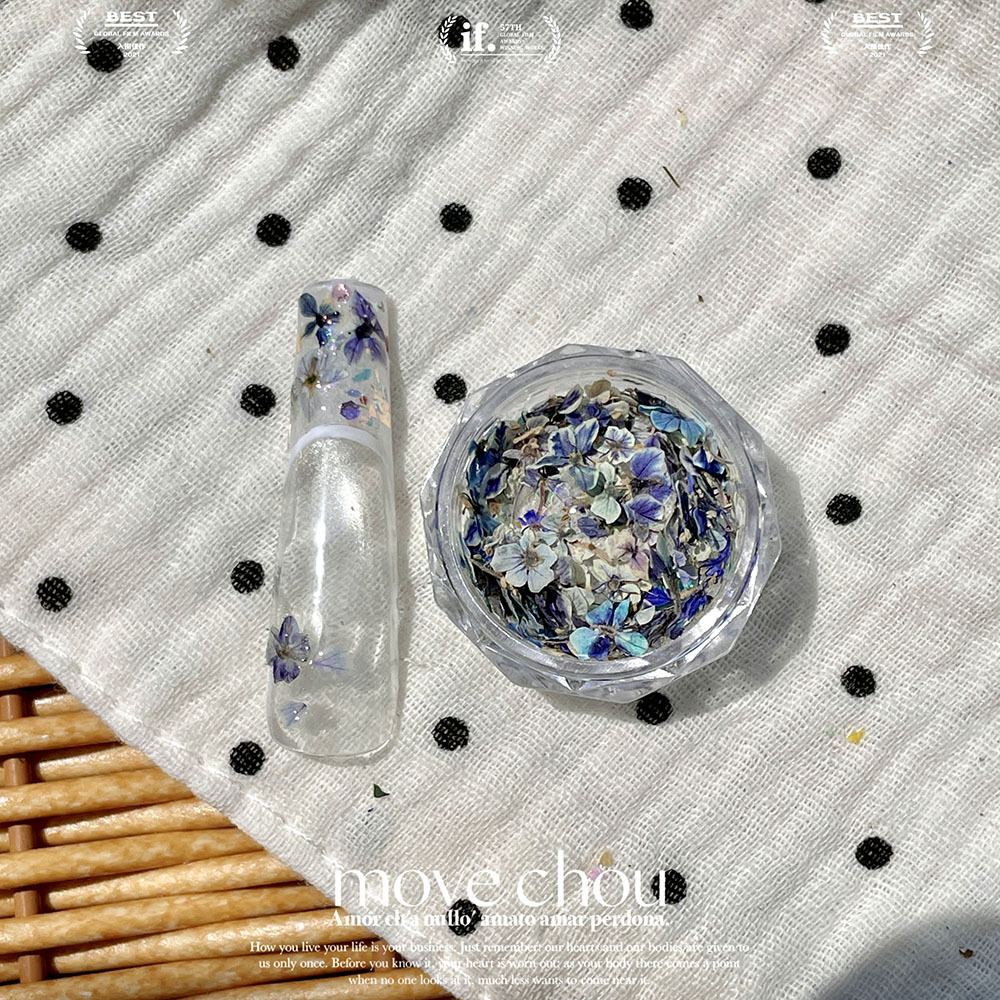 Spring French Flower Artwork Niche New Nail Art Three-dimensional Camellia Multicolor Floral Nail Art Jewelry