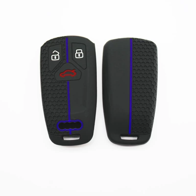 Suitable for Audi 22 Static Rod/Key Bag - black-blue-line